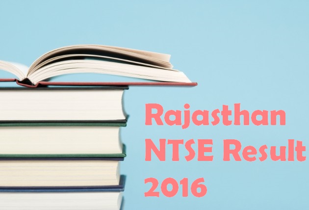 Rajashan NTSE 2016 Result